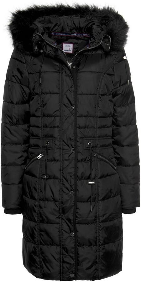 KangaROOS Gewatteerde jas figuurvolgende snit met ritszakken - Foto 12