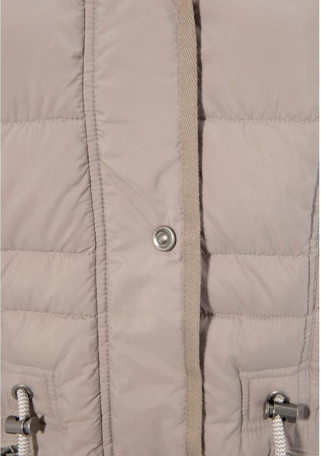 KangaROOS Gewatteerde jas figuurvolgende snit met ritszakken - Foto 2