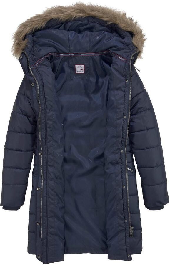 KangaROOS Gewatteerde jas figuurvolgende snit met ritszakken - Foto 5