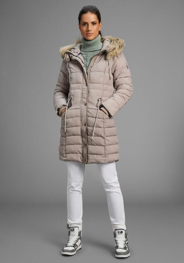 KangaROOS Gewatteerde jas figuurvolgende snit met ritszakken - Foto 7