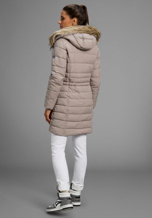 KangaROOS Gewatteerde jas figuurvolgende snit met ritszakken - Foto 8