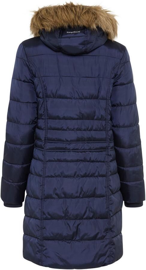 KangaROOS Gewatteerde jas figuurvolgende snit met ritszakken - Foto 4