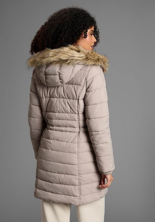 KangaROOS Gewatteerde jas figuurvolgende snit met ritszakken - Foto 10