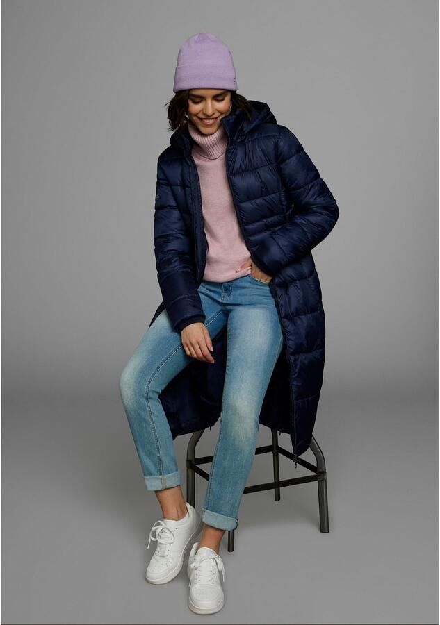 KangaROOS Gewatteerde jas met afneembare capuchon - Foto 3