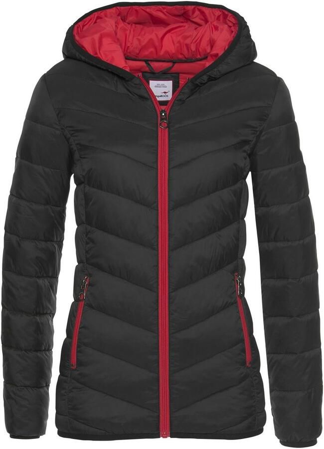 KangaROOS Gewatteerde jas met contrastkleurige details