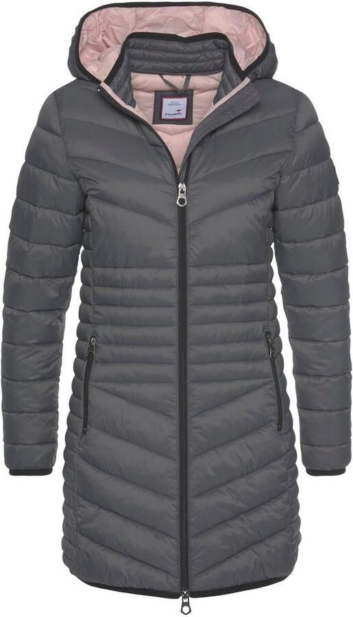 KangaROOS Gewatteerde jas voor het tussenseizoen van licht geweven materiaal figuurvolgende snit - Foto 9