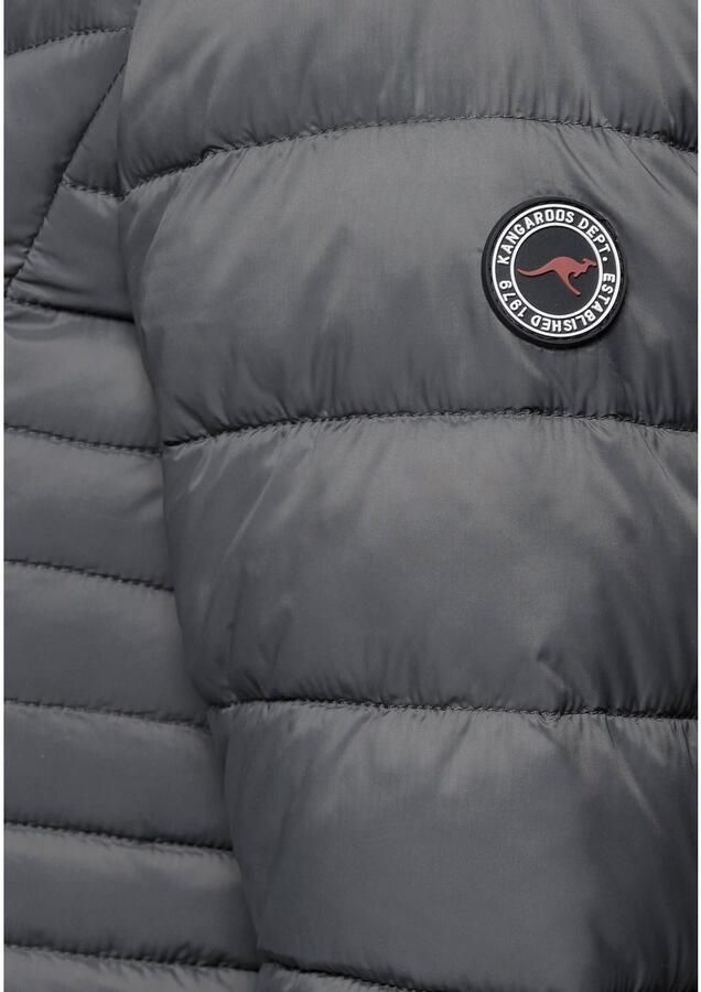 KangaROOS Gewatteerde jas voor het tussenseizoen van licht geweven materiaal figuurvolgende snit - Foto 2