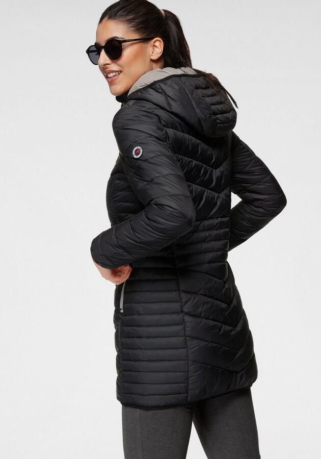 KangaROOS Gewatteerde jas voor het tussenseizoen van licht geweven materiaal figuurvolgende snit - Foto 2