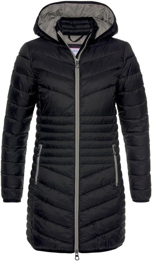 KangaROOS Gewatteerde jas voor het tussenseizoen van licht geweven materiaal figuurvolgende snit - Foto 5