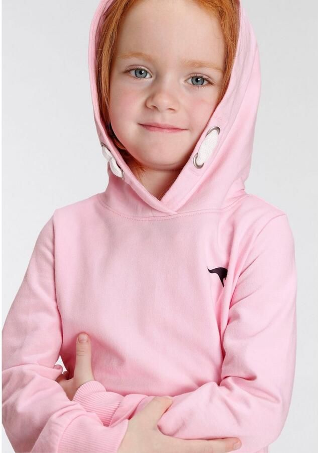 KangaROOS Hoodie Kleine meisjes Lange mouwen heuplange basic pasvorm stijlvolle print - Foto 6