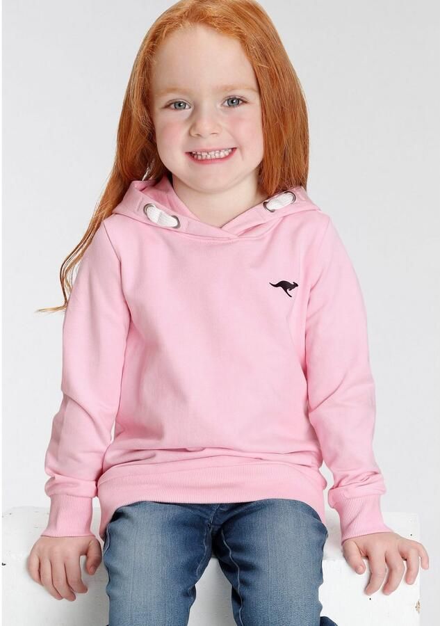 KangaROOS Hoodie Kleine meisjes Lange mouwen heuplange basic pasvorm stijlvolle print - Foto 5