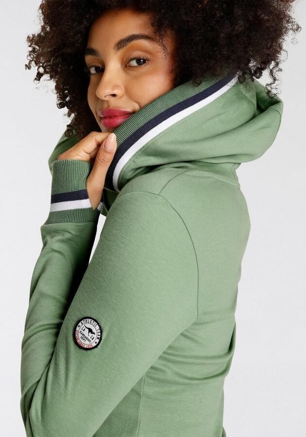 KangaROOS Hoodie Lange mouwen figuurvolgend met capuchon van katoen - Foto 5