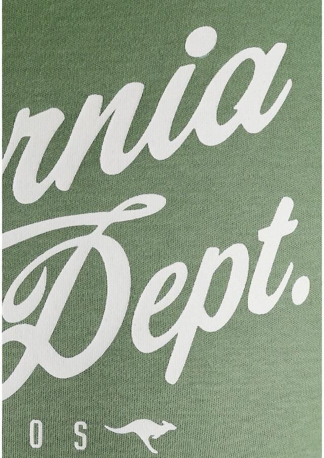 KangaROOS Hoodie Lange mouwen figuurvolgend met capuchon van katoen - Foto 2