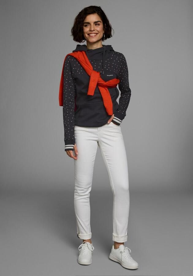 KangaROOS Hoodie Lange mouwen figuurvolgende snit van katoen met capuchon - Foto 7