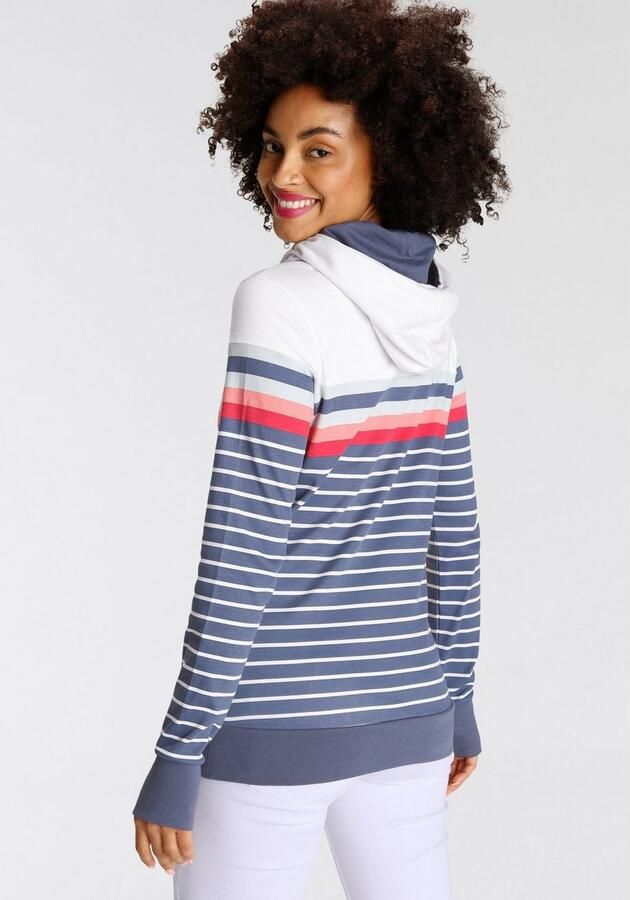 KangaROOS Hoodie Lange mouwen met duimgaten comfortabel gesneden en heupbedekkend - Foto 3