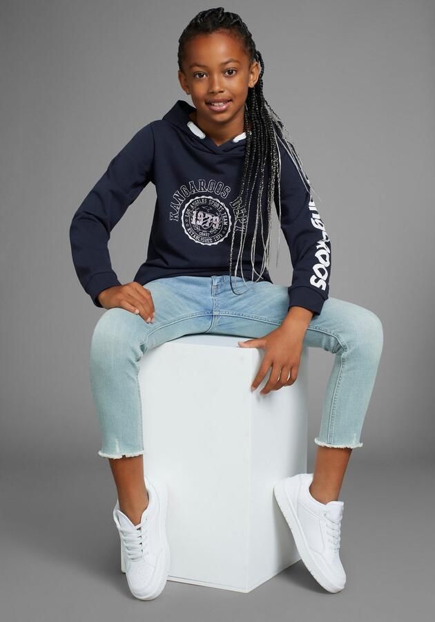 KangaROOS Hoodie Logoprint in zachte kwaliteit voor meisjes - Foto 5