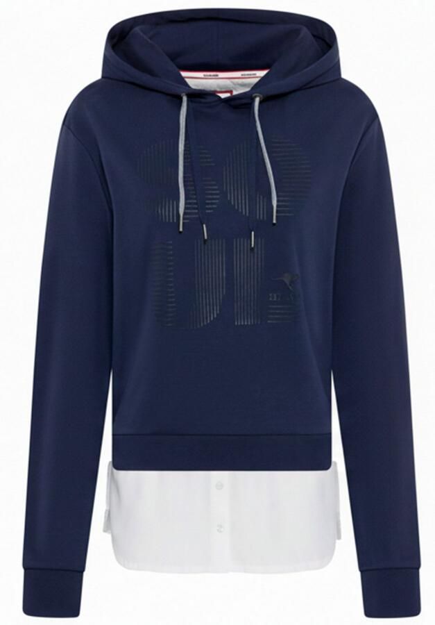 KangaROOS Hoodie met aangenaaide bloeszoom - Foto 5