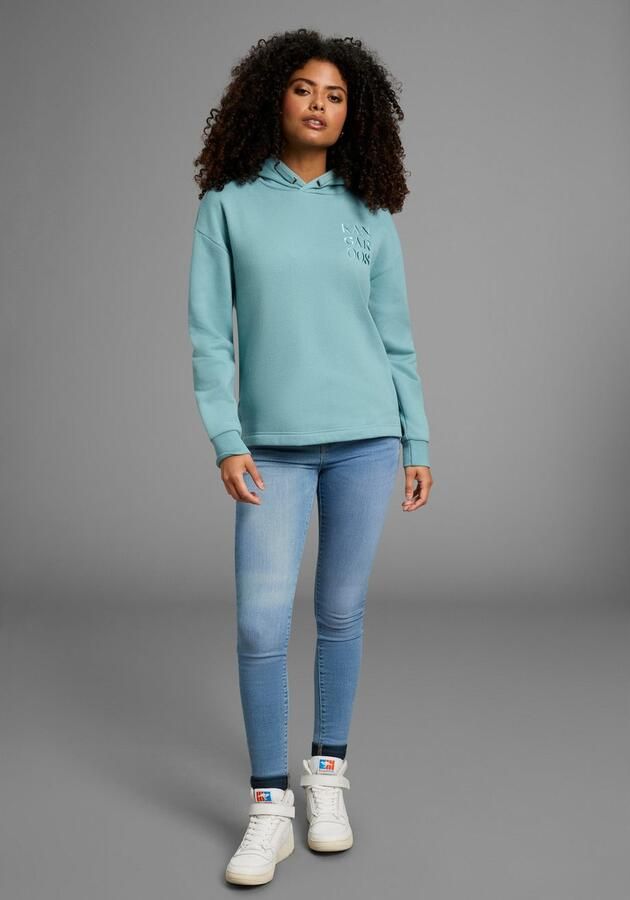 KangaROOS Hoodie met drukknopen bij de zoom - Foto 4