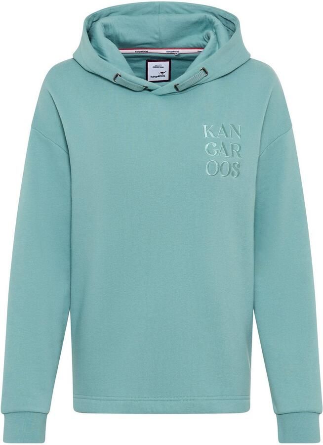 KangaROOS Hoodie met drukknopen bij de zoom