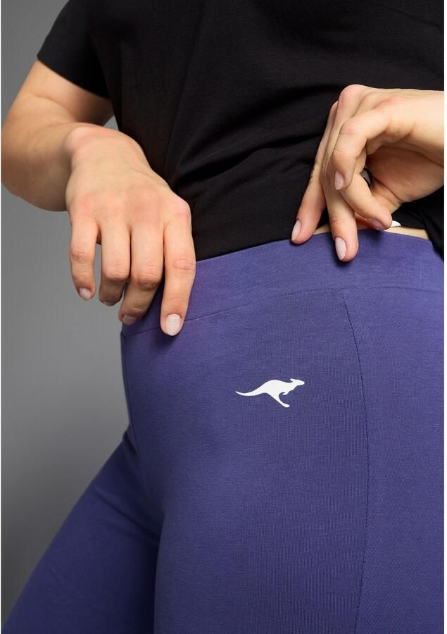 KangaROOS Jazzpants Grote maten Uitlopende pijpen zachte stretchkwaliteit