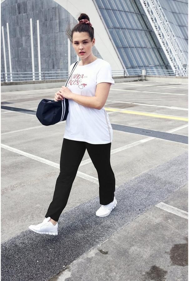 KangaROOS Jazzpants Grote maten Uitlopende pijpen zachte stretchkwaliteit - Foto 17