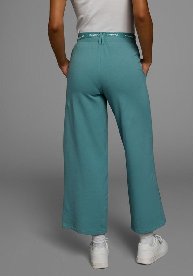 KangaROOS Jerseybroek met wijde pijpen in culottevorm - Foto 2
