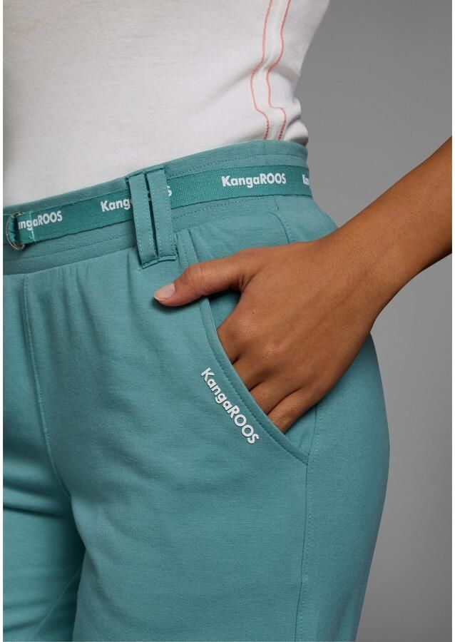 KangaROOS Jerseybroek met wijde pijpen in culottevorm