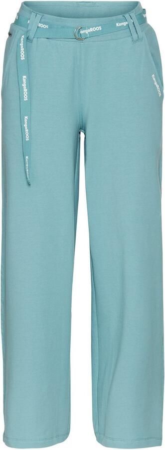 KangaROOS Jerseybroek met wijde pijpen in culottevorm - Foto 6