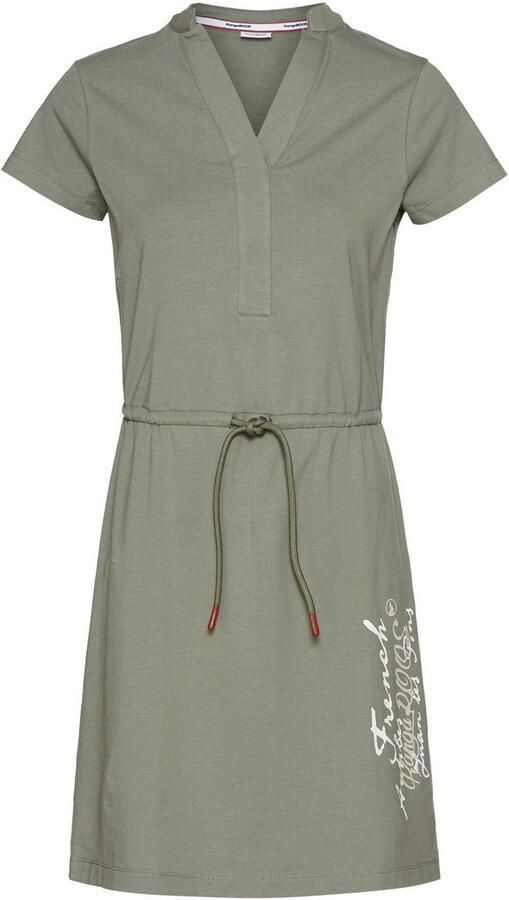 KangaROOS Jerseyjurk in sportieve look met print en strikband in de taille - Foto 5