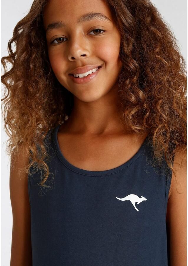 KangaROOS Jerseyjurk knie-vrije lengte van katoen en elastaan - Foto 2