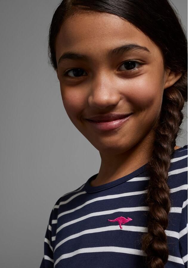 KangaROOS Jerseyjurk met glinsterende riem feestelijke gelegenheden knie-vrij modieuze stijl van stretchkwaliteit - Foto 4