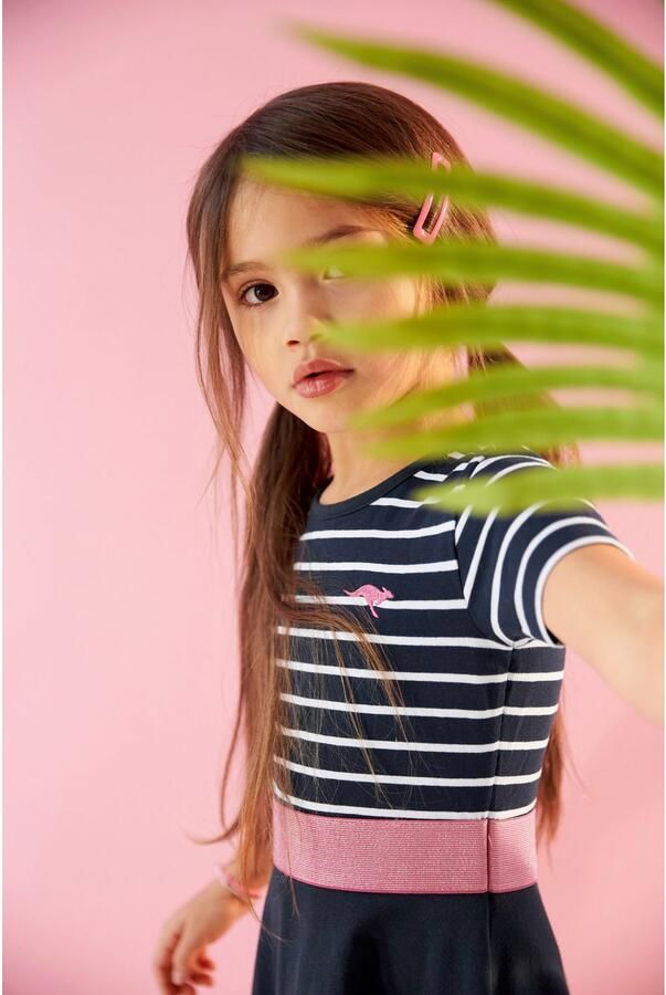 KangaROOS Jerseyjurk Voor kleine meisjes knie-vrij van jersey korte mouwen - Foto 6