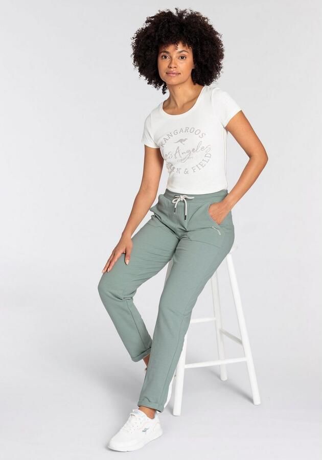 KangaROOS Joggingbroek met grote zakken - Foto 5