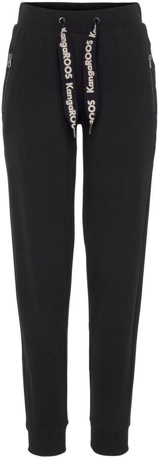 KangaROOS Joggingbroek met ritszakken en logo band - Foto 5