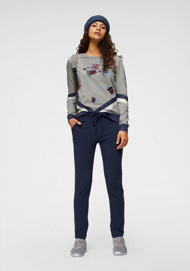 KangaROOS Jogpants met contraststrepen opzij - Foto 6