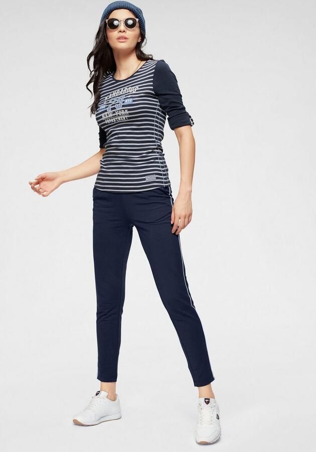 KangaROOS Jogpants met contraststrepen opzij - Foto 11