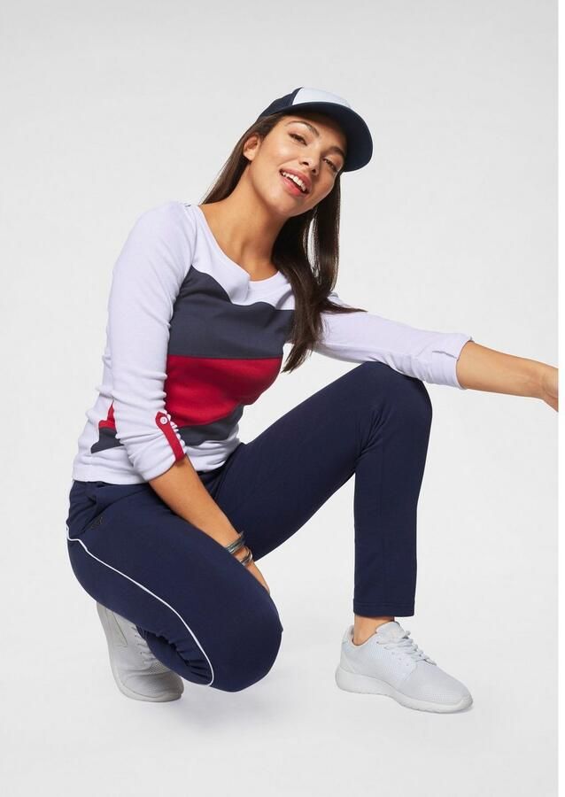 KangaROOS Jogpants met contraststrepen opzij