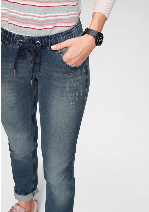 KangaROOS Jogpants ontspannen pasvorm wijde beenvorm - Foto 6