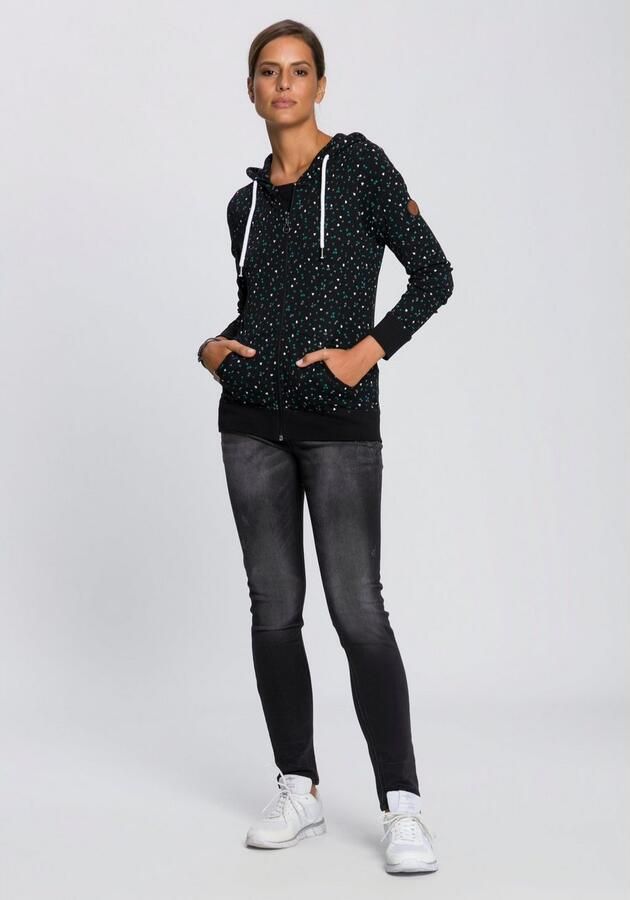 KangaROOS Capuchonsweatvest met sportieve minimal-print - Foto 14