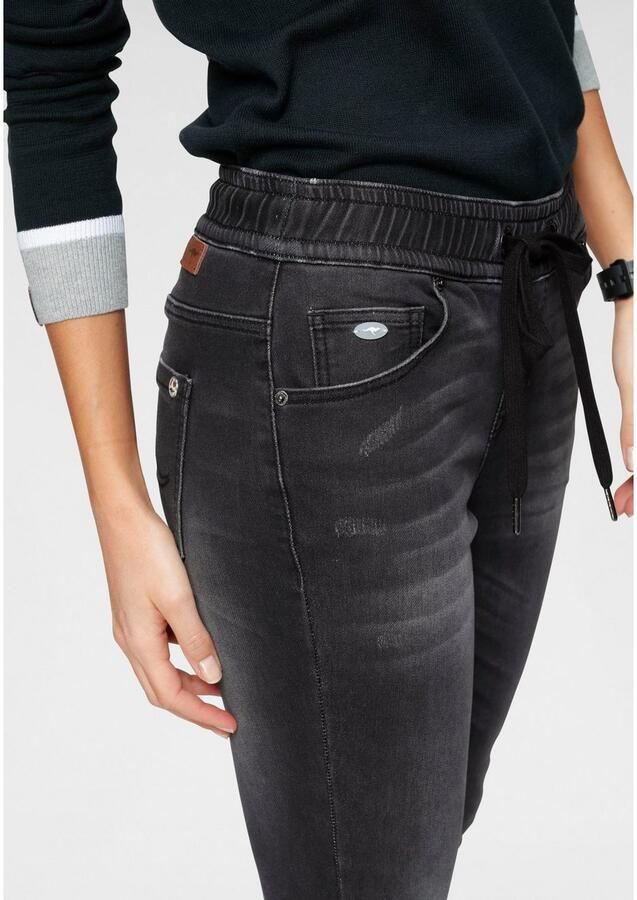 KangaROOS Jogpants ontspannen pasvorm wijde beenvorm - Foto 2