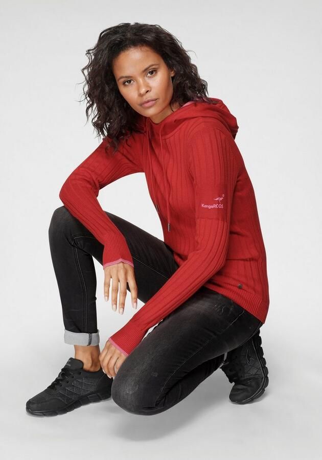 KangaROOS Jogpants ontspannen pasvorm wijde beenvorm - Foto 8