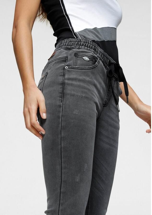 KangaROOS Jogpants ontspannen pasvorm wijde beenvorm - Foto 2