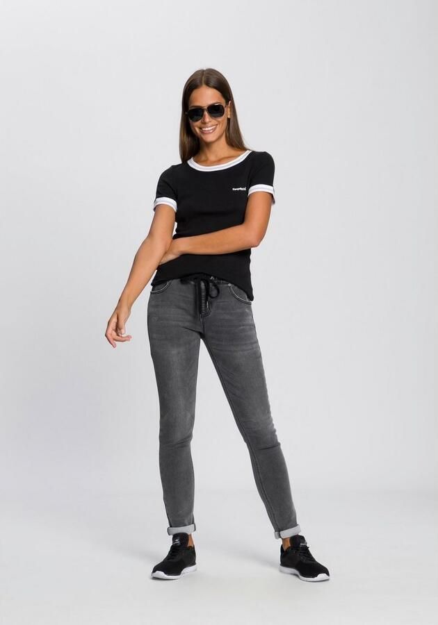 KangaROOS Jogpants ontspannen pasvorm wijde beenvorm - Foto 5