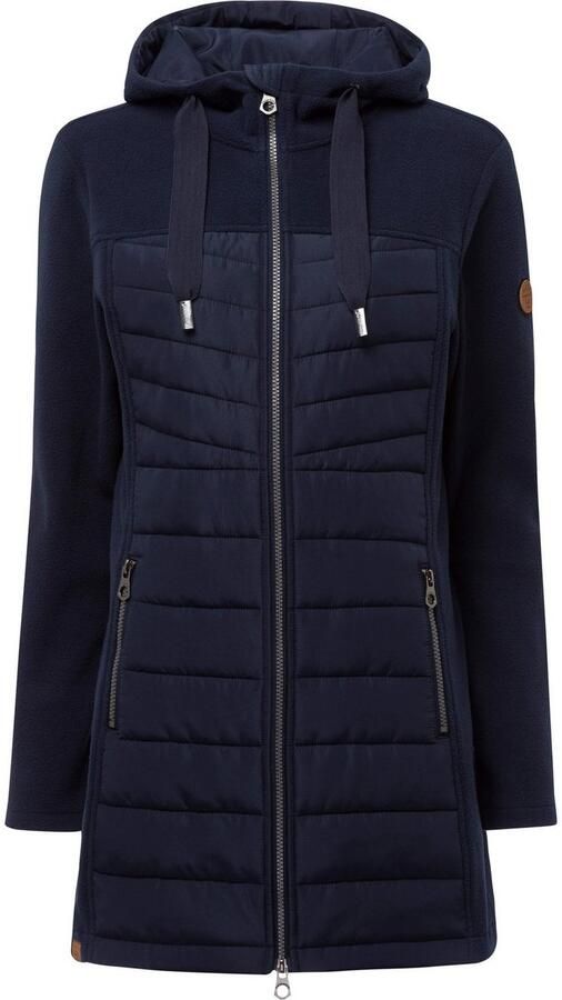 KangaROOS Lang jack Hybride jas fleecejas met gewatteerde delen - Foto 11