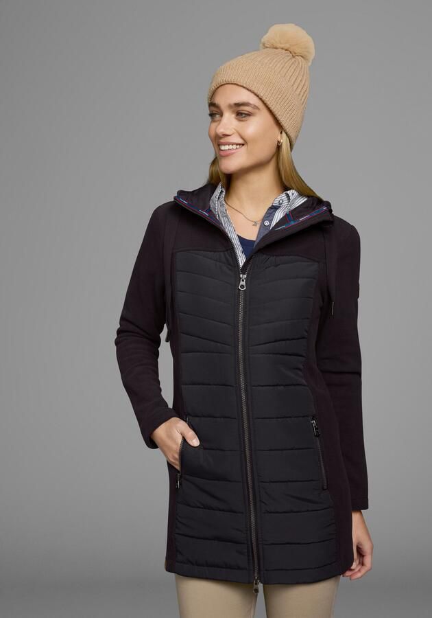 KangaROOS Lang jack Hybride jas fleecejas met gewatteerde delen - Foto 9