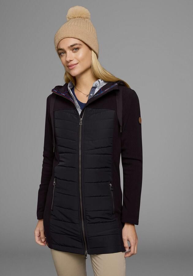 KangaROOS Lang jack Hybride jas fleecejas met gewatteerde delen - Foto 10