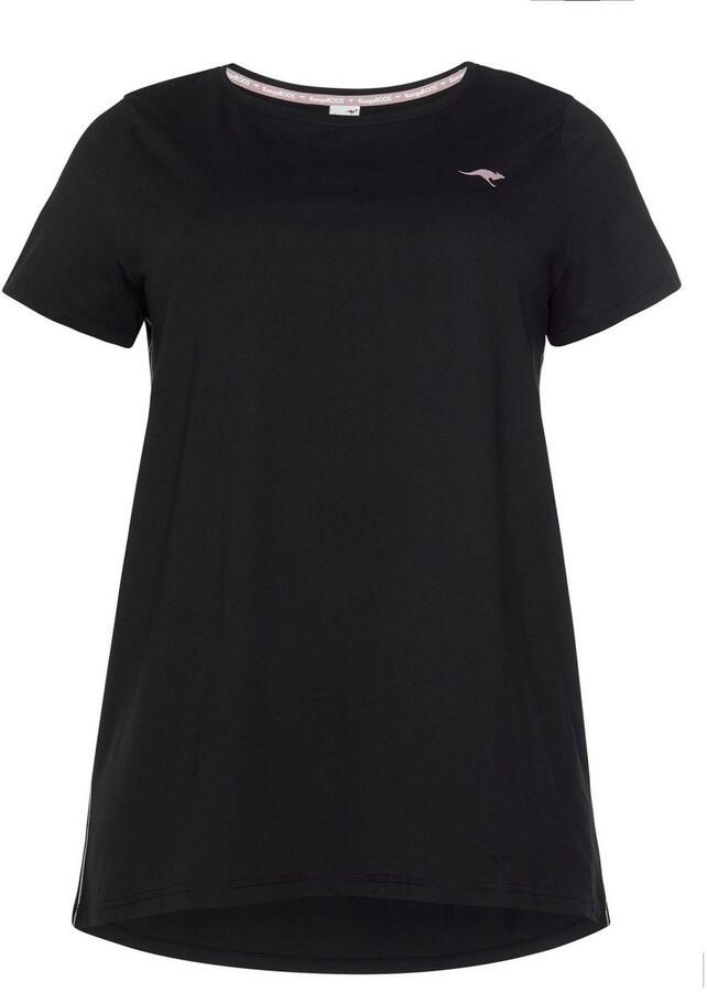 KangaROOS Lang shirt Korte Mouw figuurflatterende Pasvorm grote Maten (2-delig Set van 2) - Foto 2