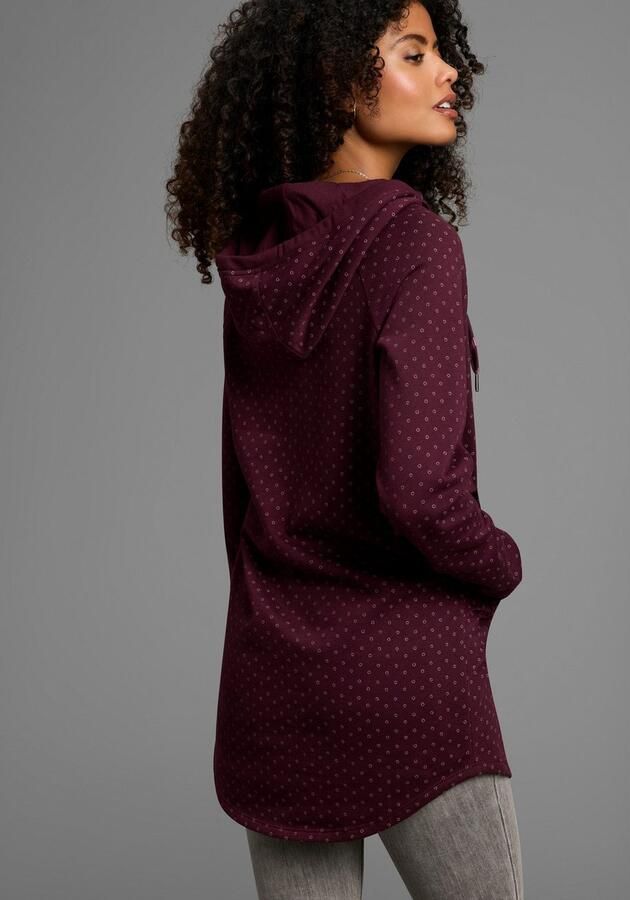 KangaROOS Lang sweatshirt met een subtiel patroon - Foto 2