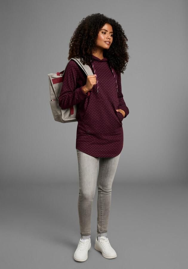 KangaROOS Lang sweatshirt met een subtiel patroon - Foto 4