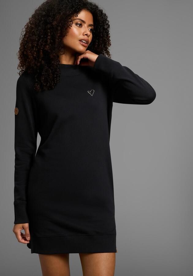 KangaROOS Lang sweatshirt met turtleneck en split aan de zoom - Foto 6